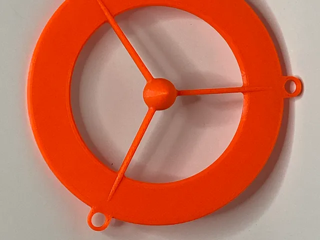 80% Air Raid Siren - blank front holder
