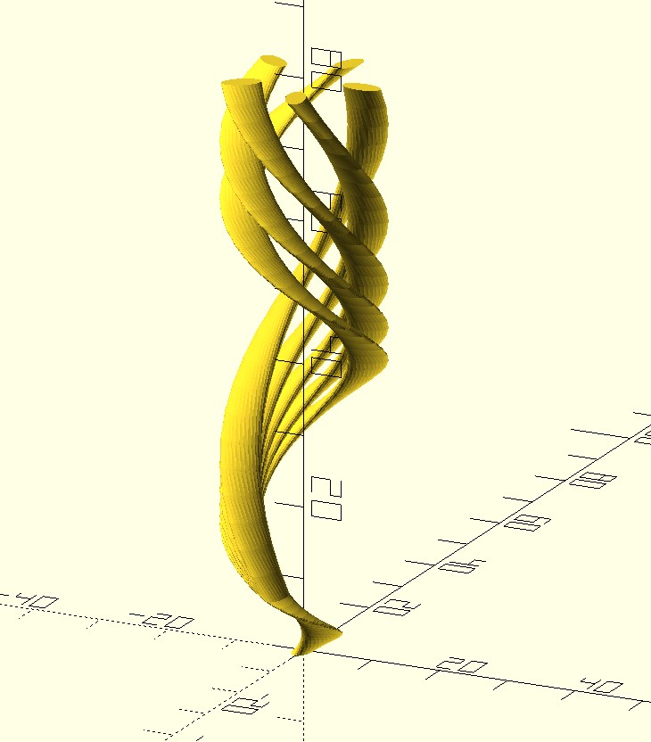 Miniatura 15 do modelo 3D Spiral earrings
