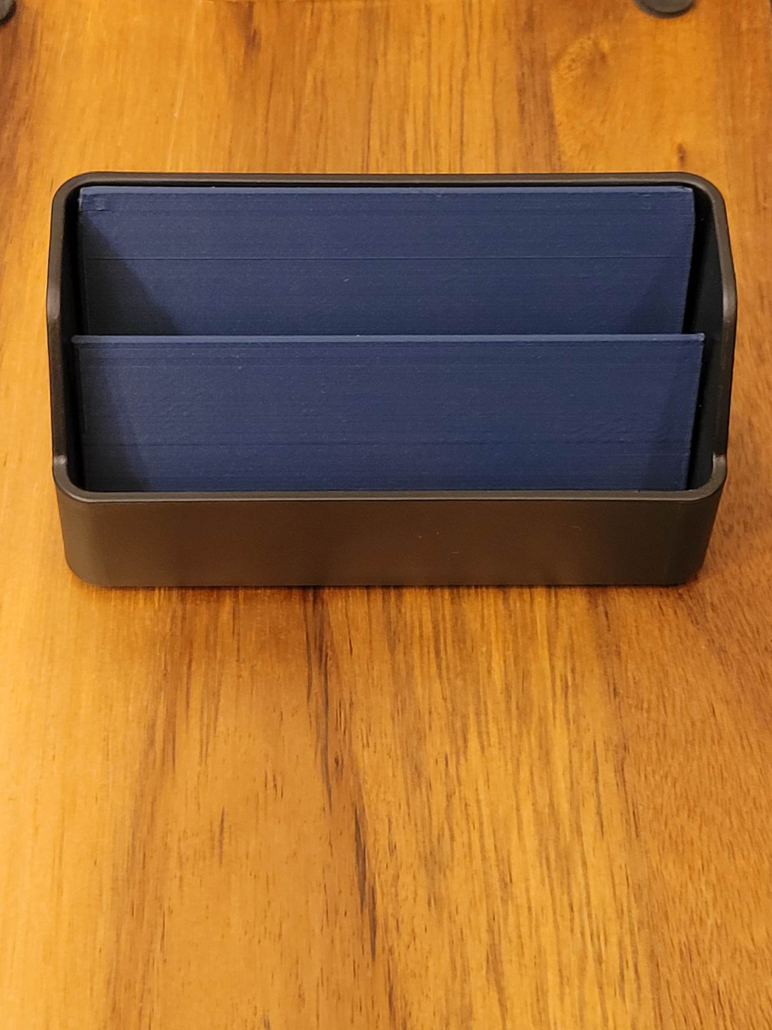 Business Cards Holder by Two Wheels Online Download free STL model