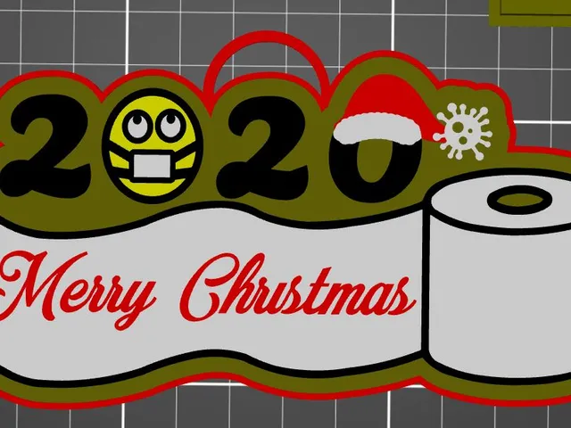 2020 Merry Christmas Ornament - MMU