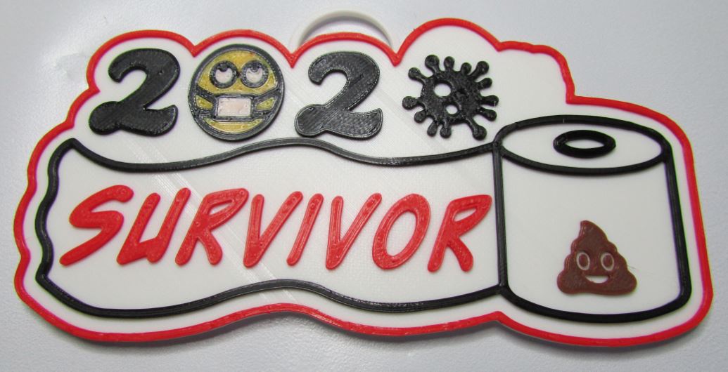 2020 Survivor Ornament MMU