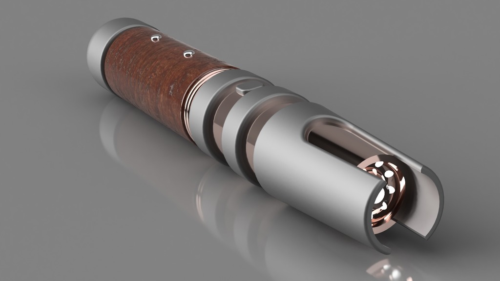 Lightsaber Concept 3 by WinterHawk904 | Download free STL model ...