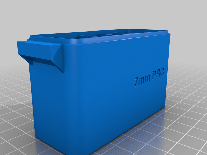 7mm PRC, Pocket Snap Latch Modular Ammo Box by brass_ring | Download ...