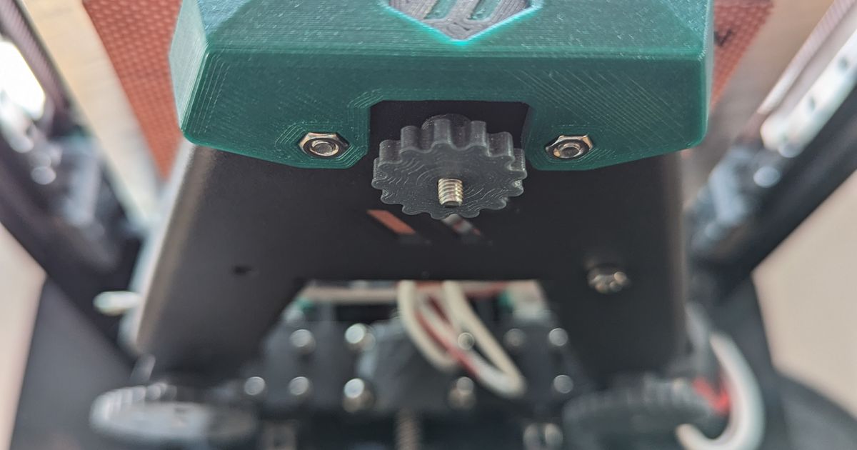 Voron V0.2 bed leveling knob by YuriO | Download free STL model ...