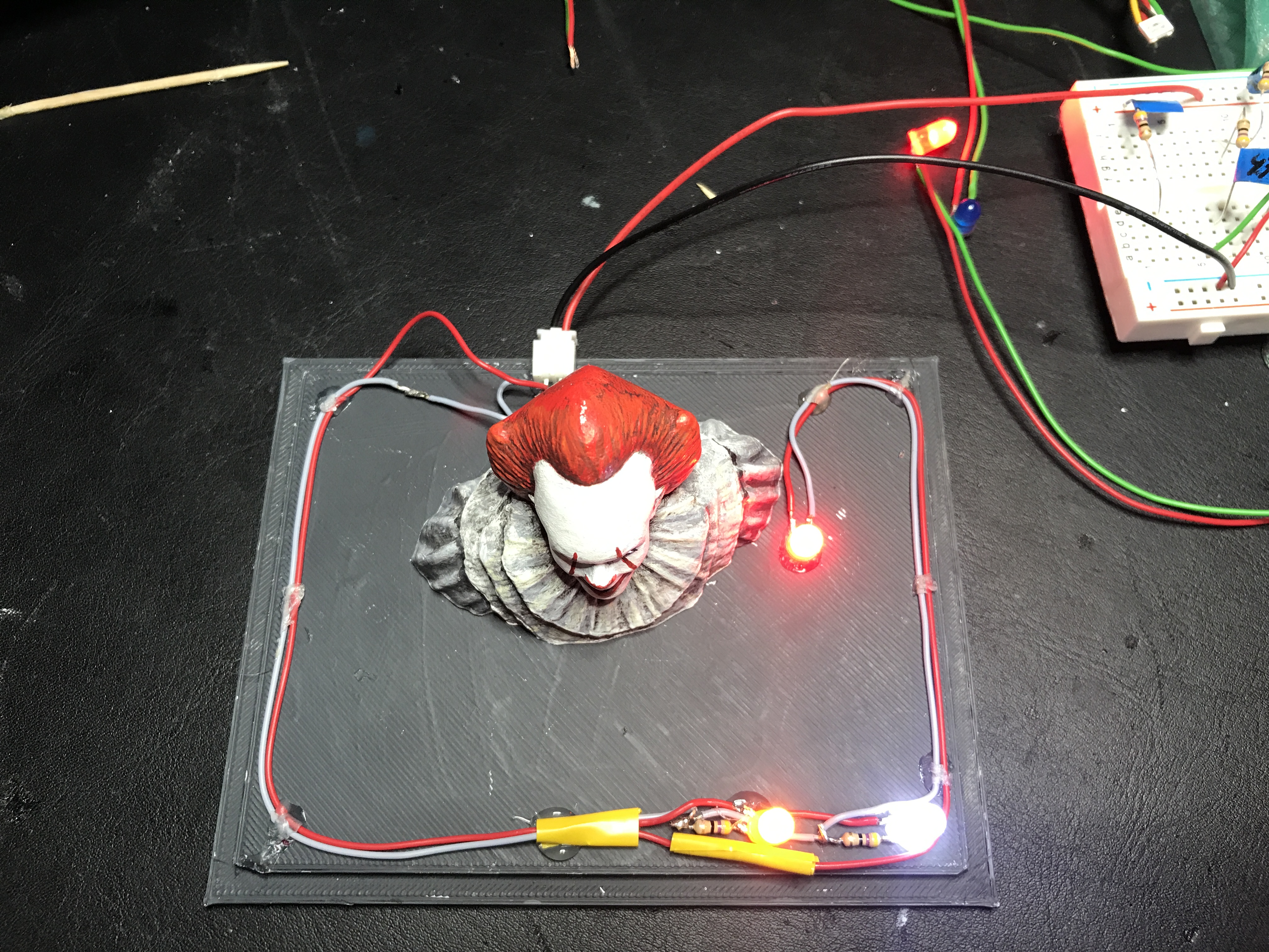 Miniatura 3 do modelo 3D IT Pennywise night light