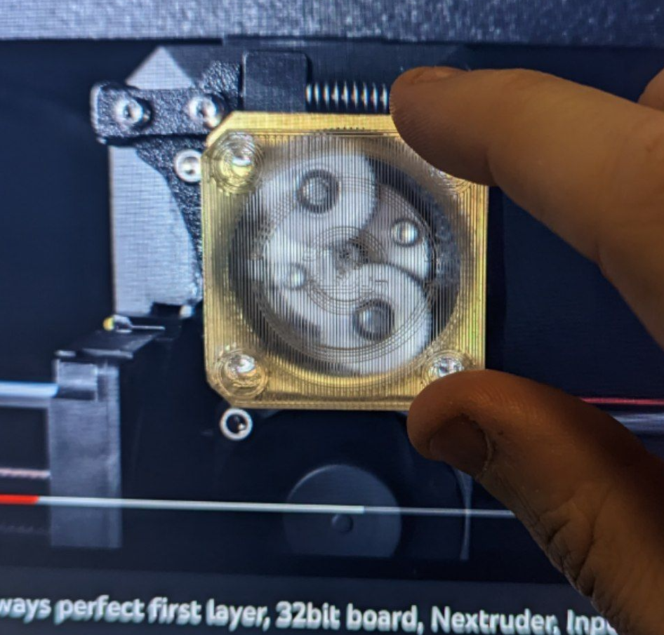 MK4 Clear Nextruder Cover
