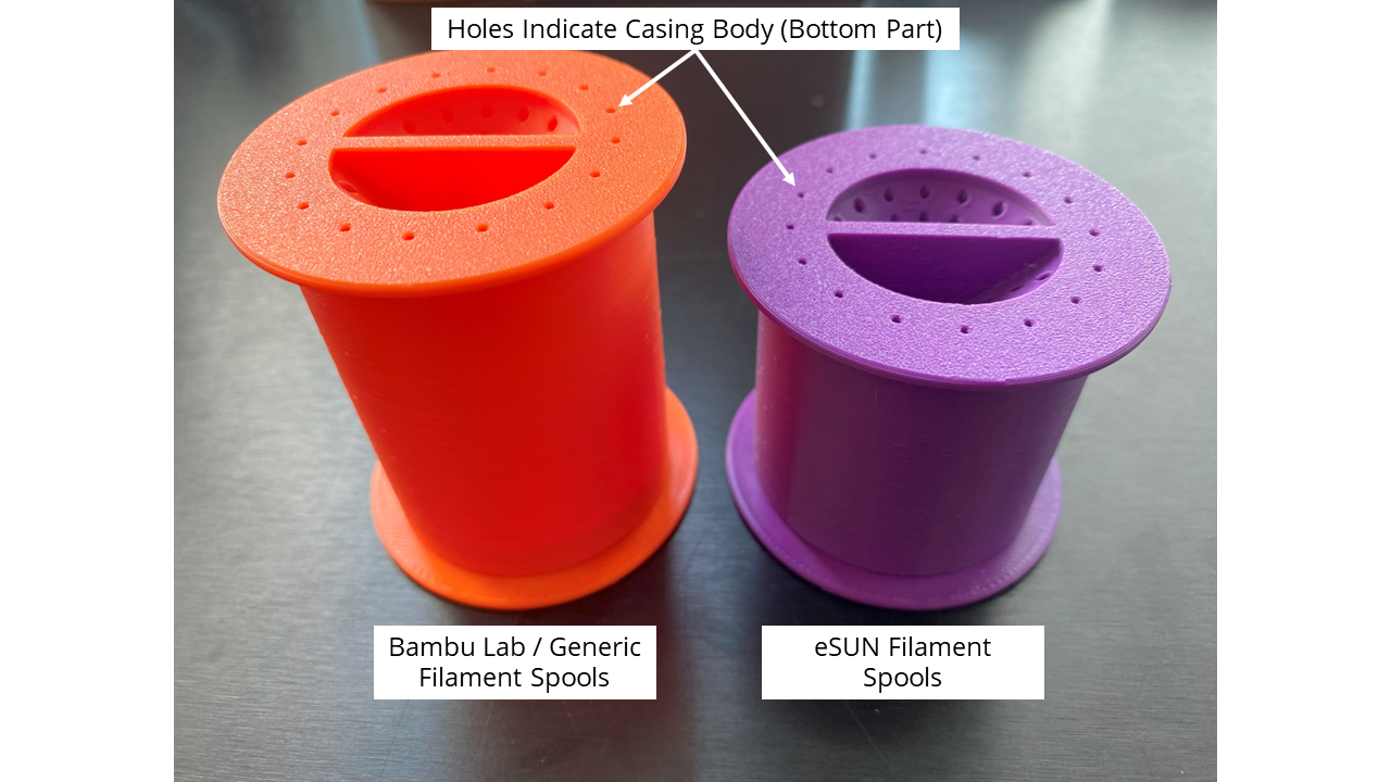 Spool Desiccant Holder (Bambu Lab AMS Compatible) By EnRiON | Download ...