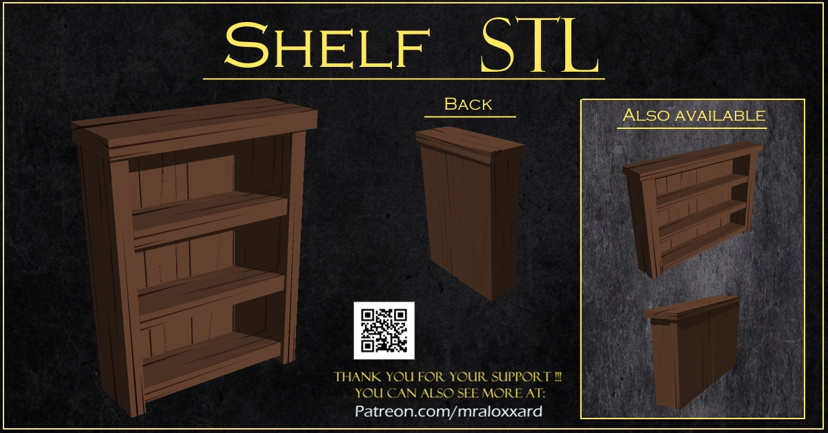 Medieval shelf