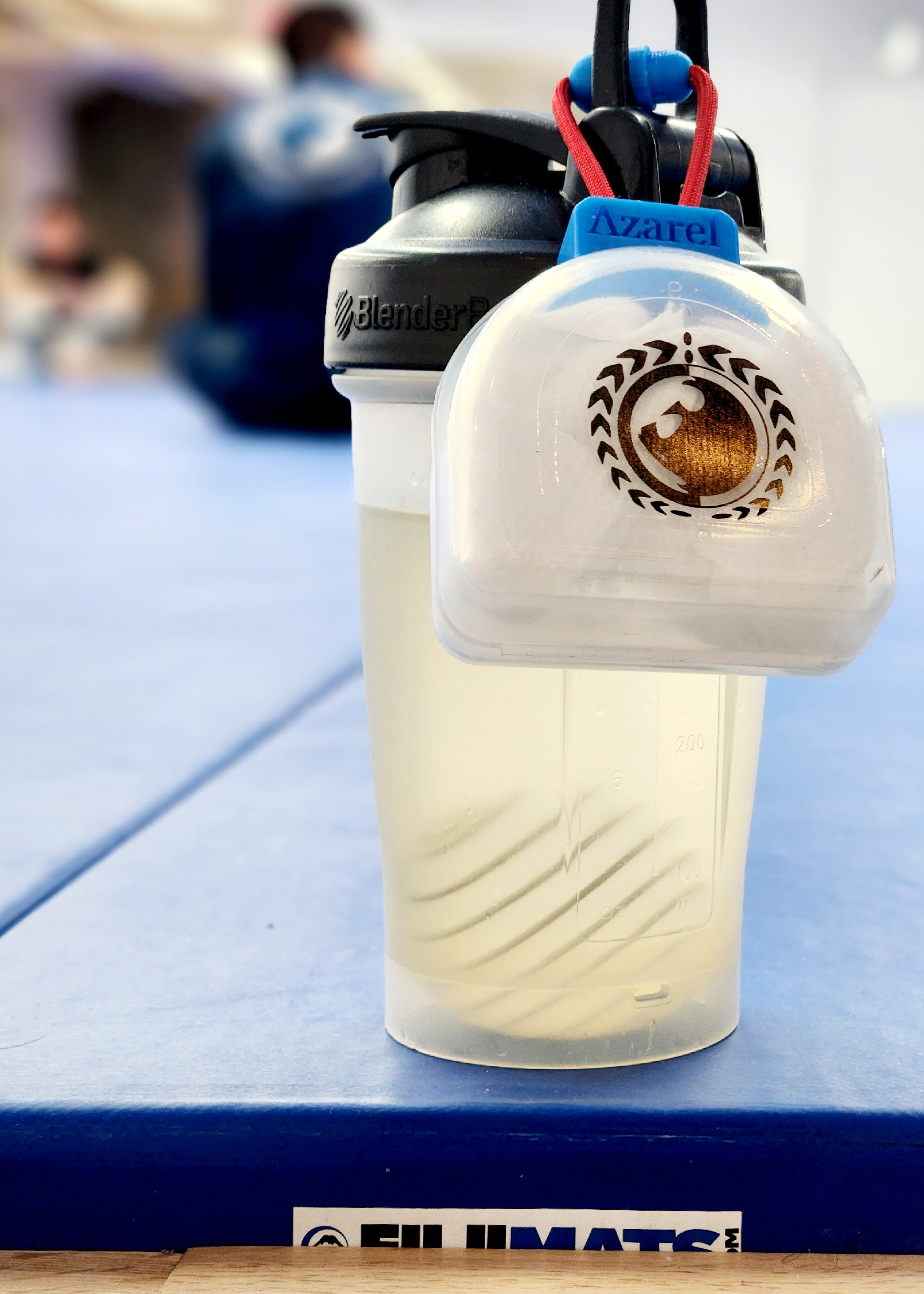 Mouthguard case holder with by azar3l Download free STL model