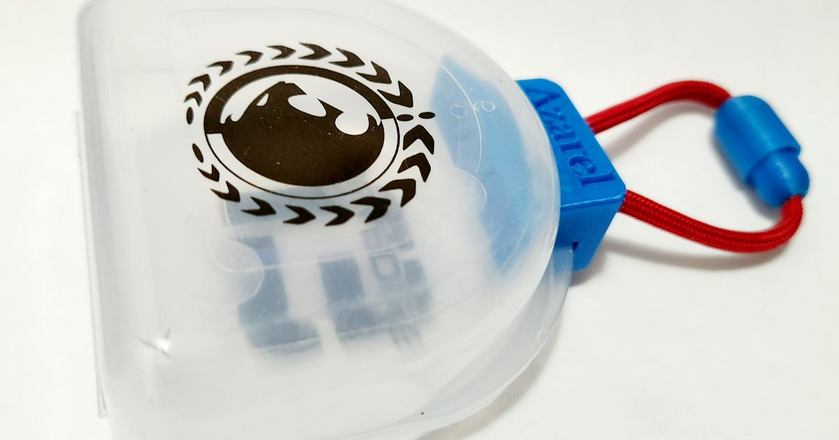 Mouthguard case holder with by azar3l Download free STL model