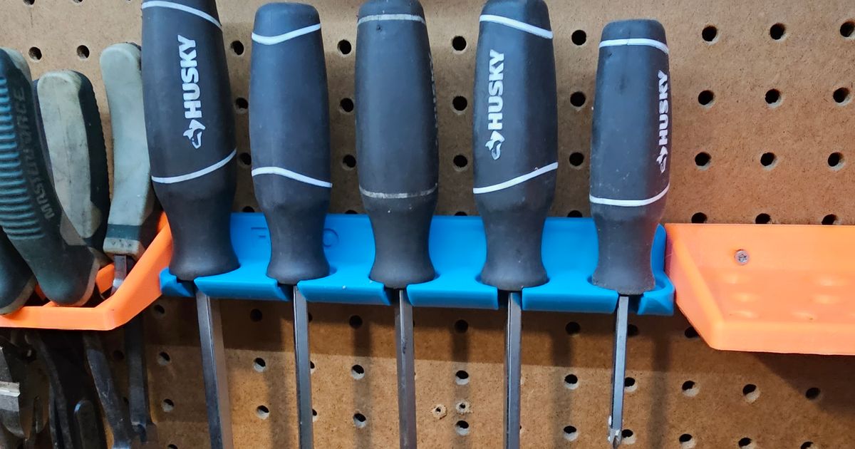 Screwdriver wall mount by Bowtieguy85 Download free STL model