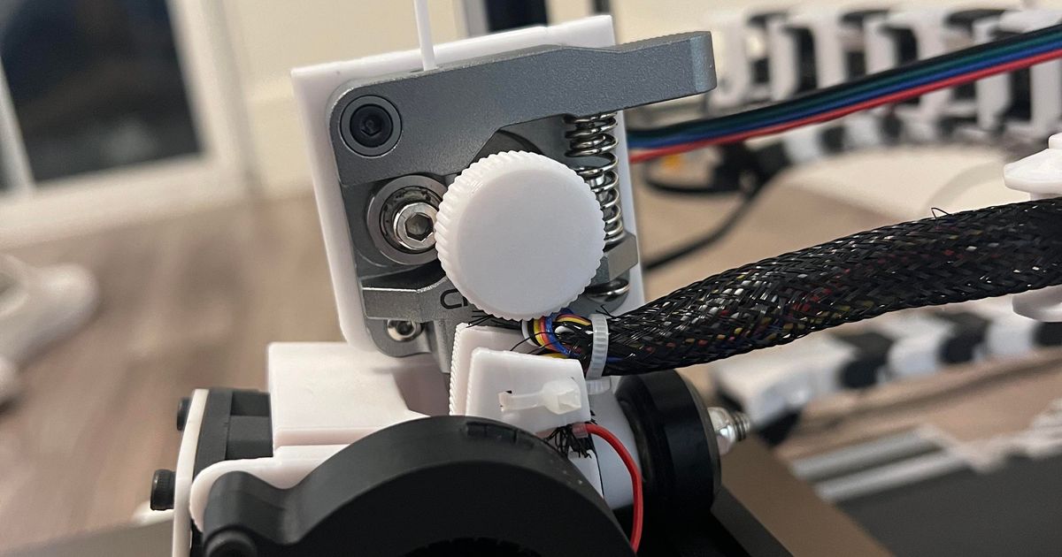 Ender 3 v2 Extruder Motor Knob Small by ThatKid05 Download free STL