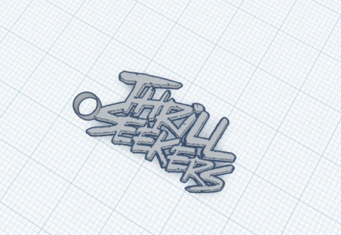 Thrill Seekers Keychain