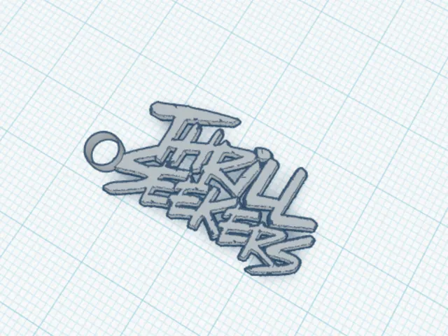 Thrill Seekers Keychain
