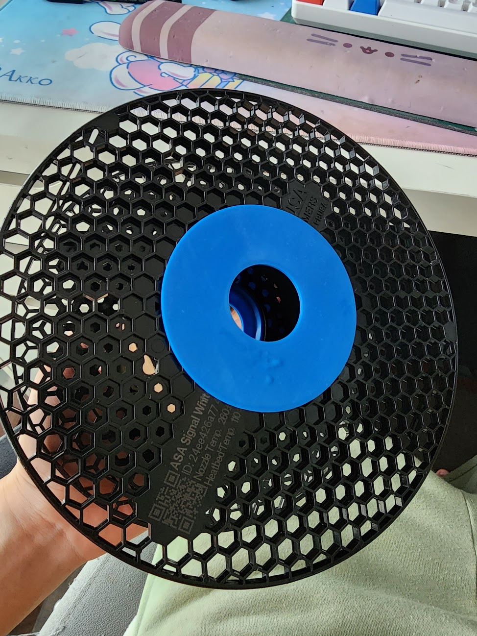 Prusament Spool Centering Guide for ReSpooling