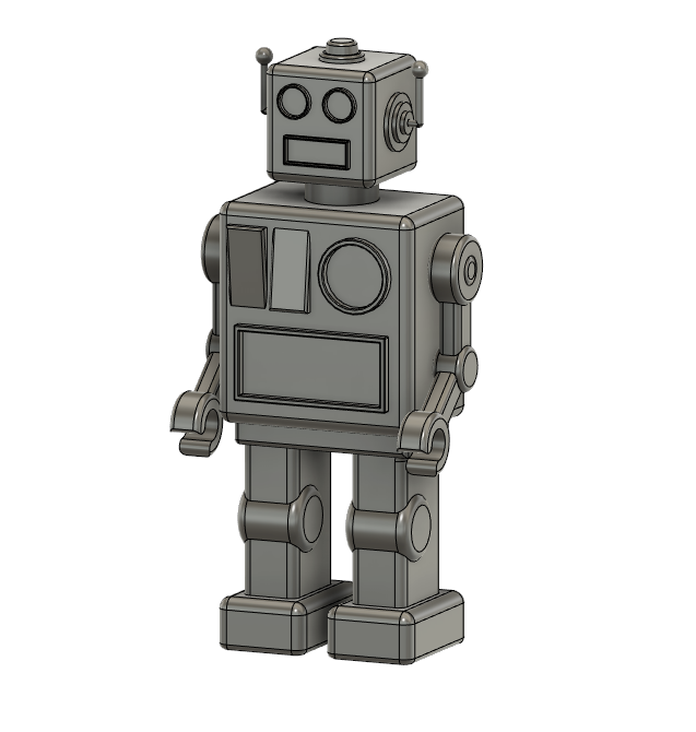 Robot by jwilly002 | Download free STL model | Printables.com