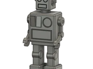 robot sencillo 3d