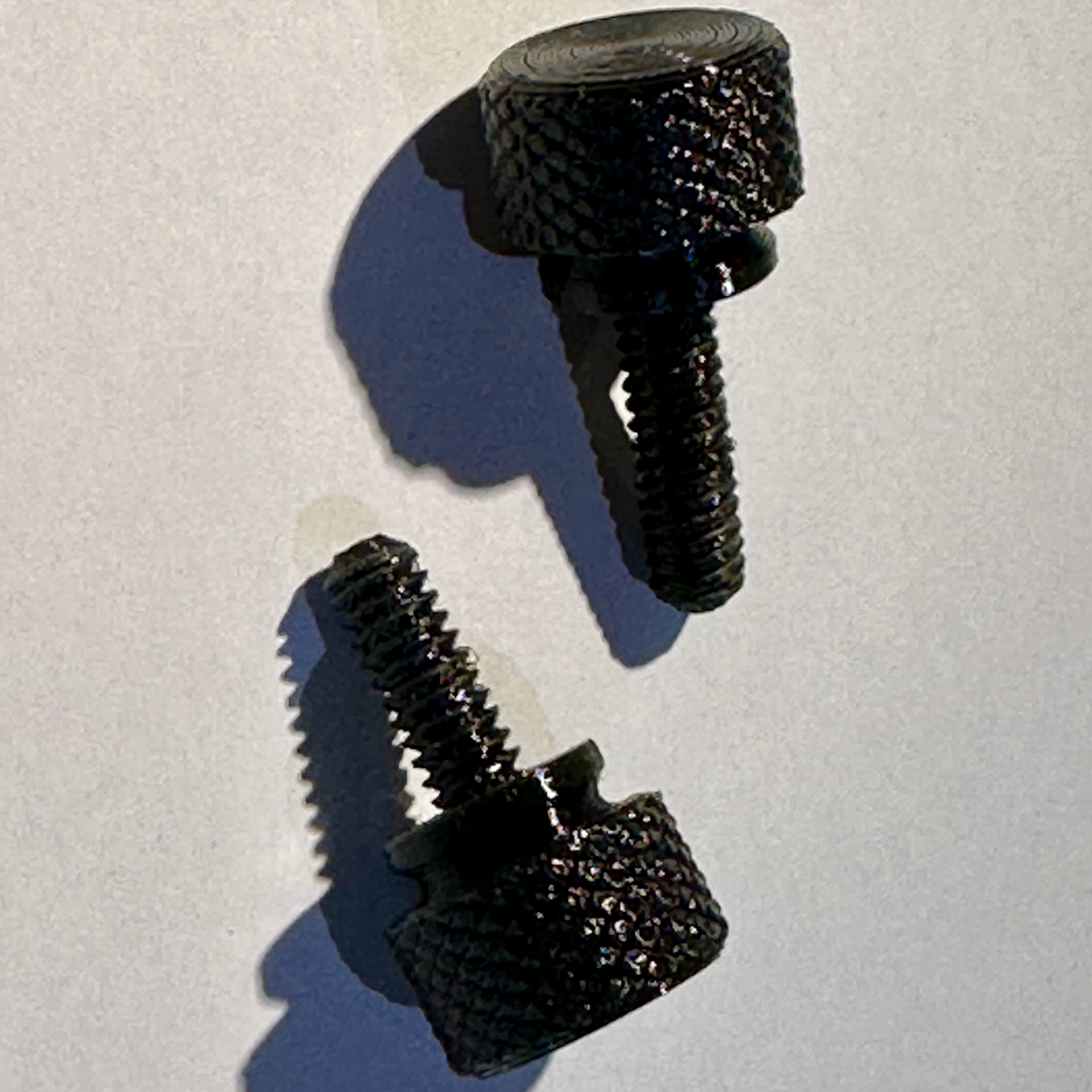 BSW 1/4" 20TPI (Witworth/Photo) Knurled screws 10, 15 and 20 mm (Thumbscrews) by BoBaCool