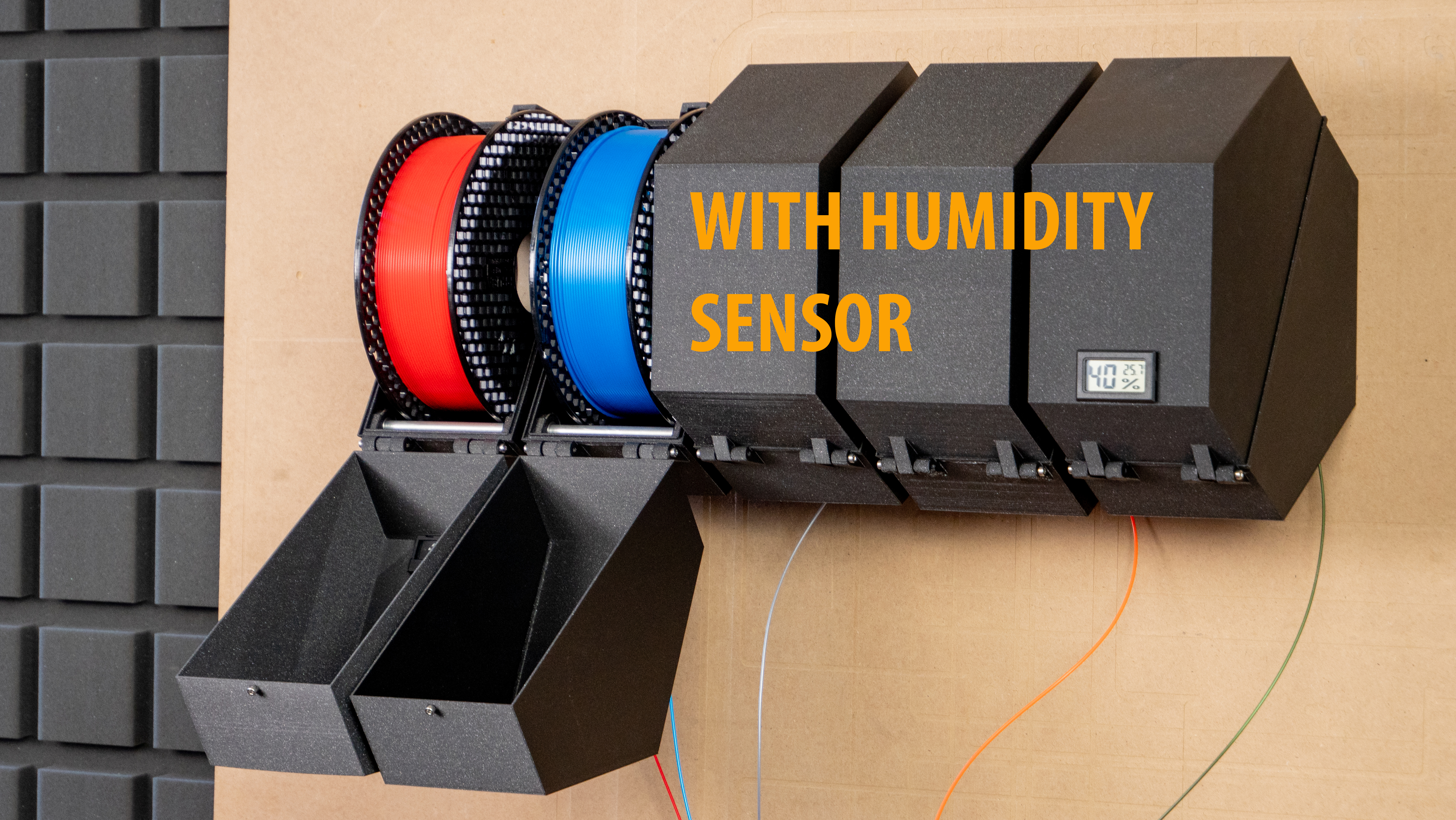 Wall-mounted drybox - with sensor
