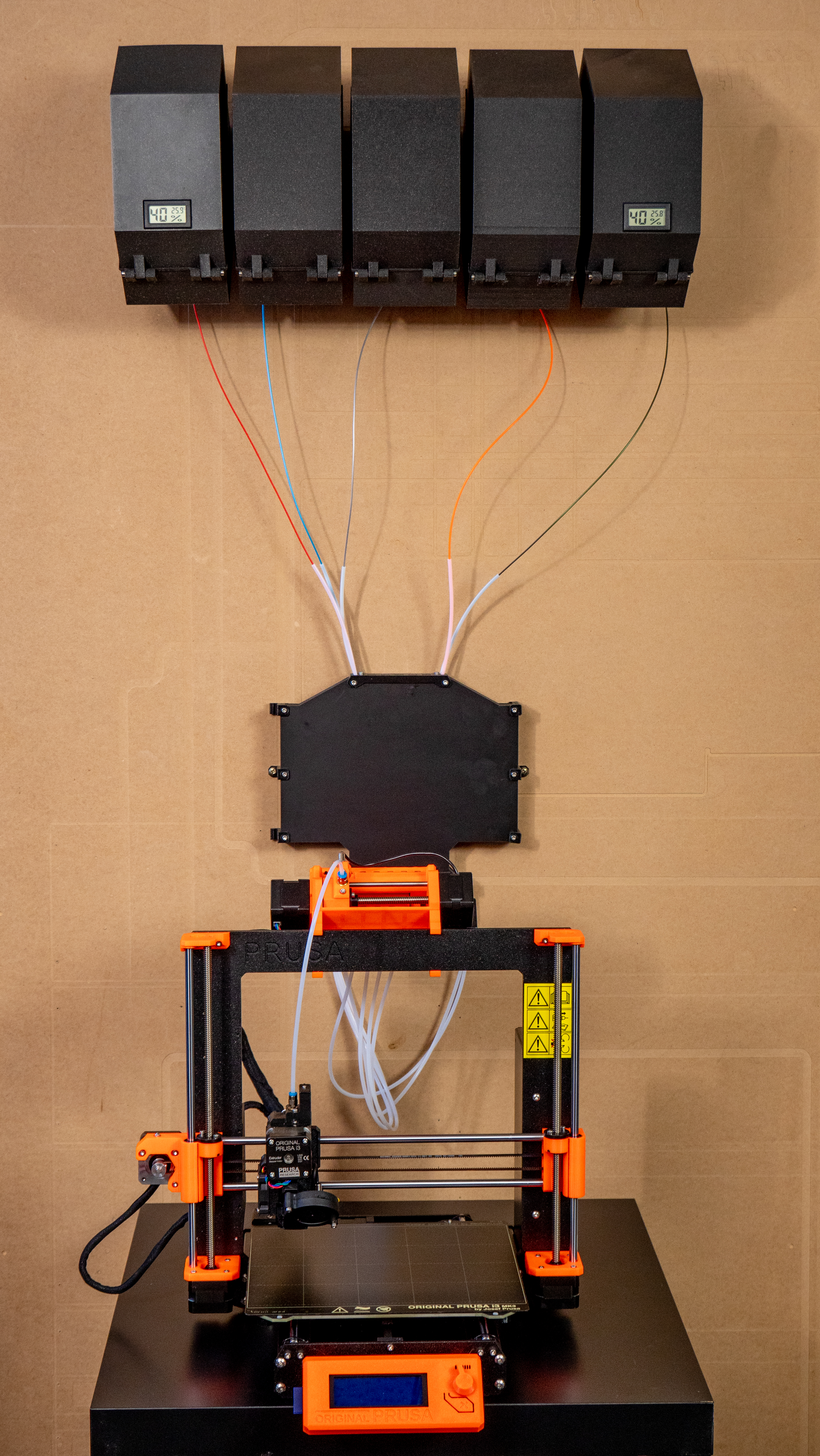 Miniatura 2 do modelo 3D Wall-mounted drybox - with sensor