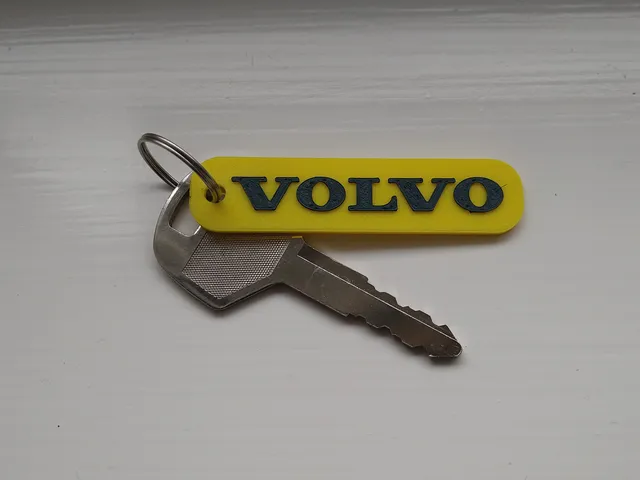 Volvo Keychain