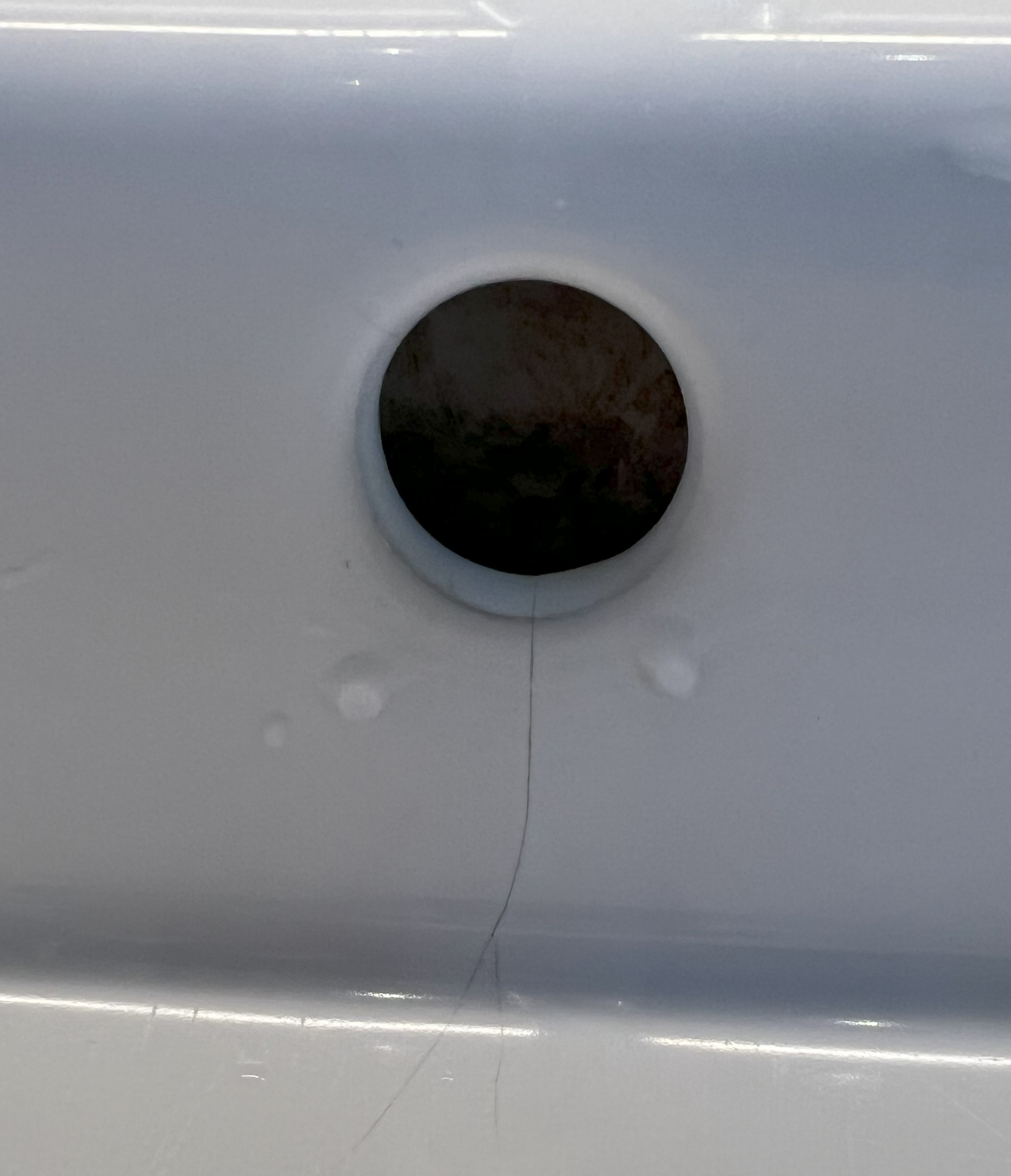 Miniatura 2 do modelo 3D Sink overflow cover
