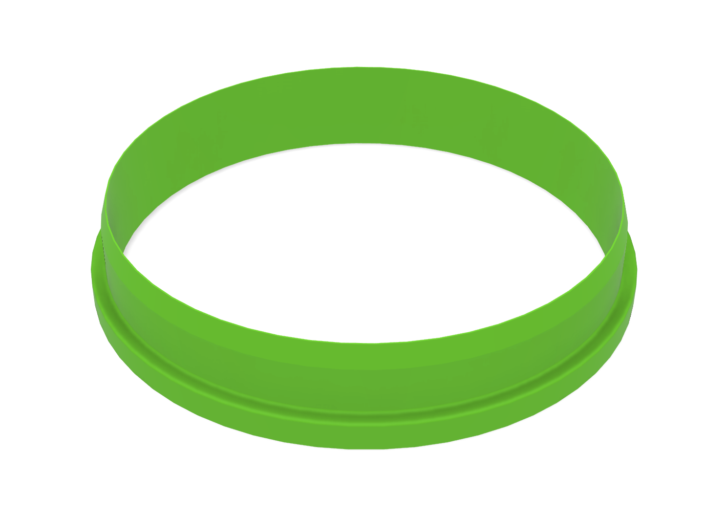 Miniatura 2 do modelo 3D Round Cookie Cutter (parametric)