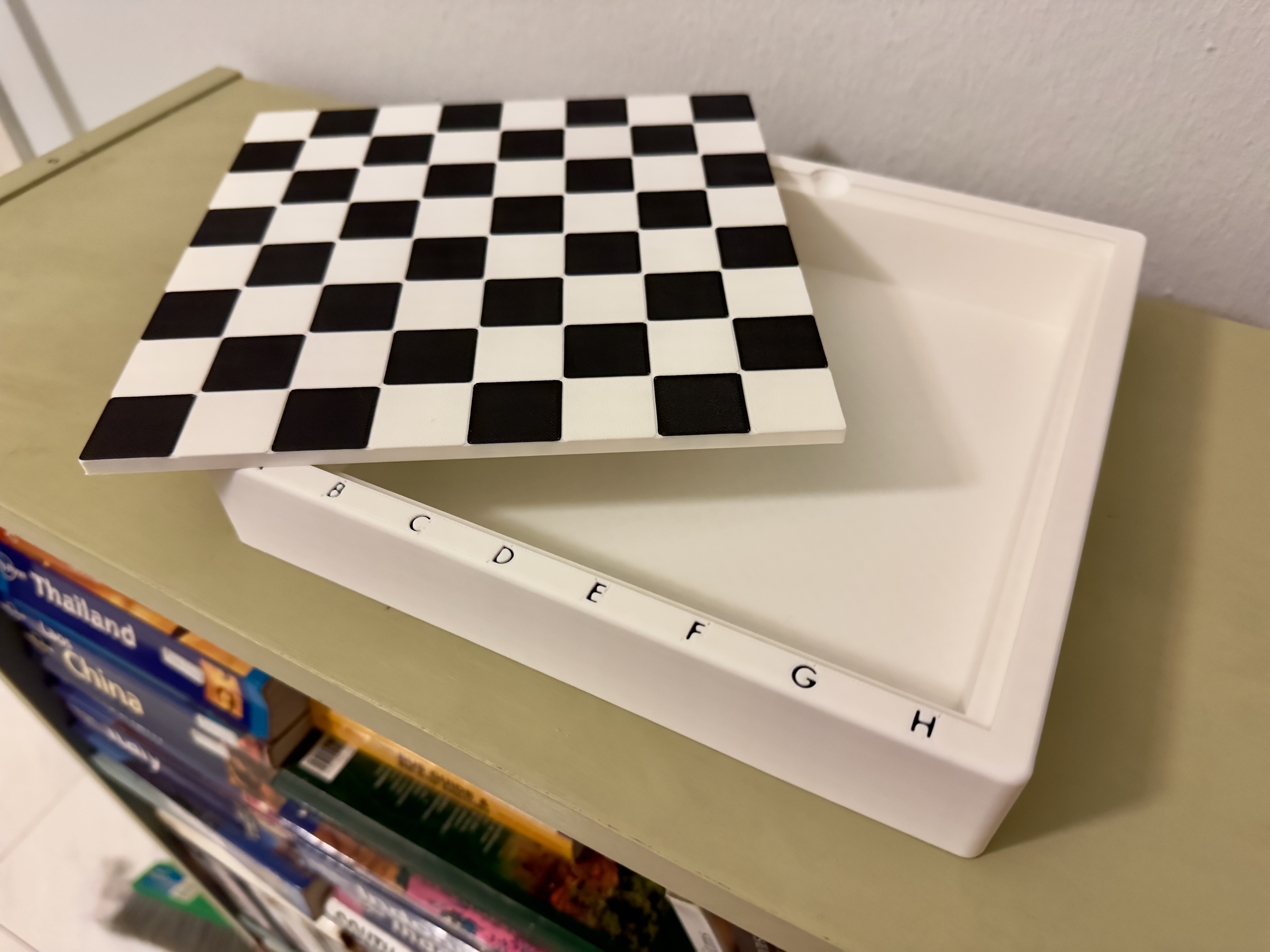 Chessboard with box