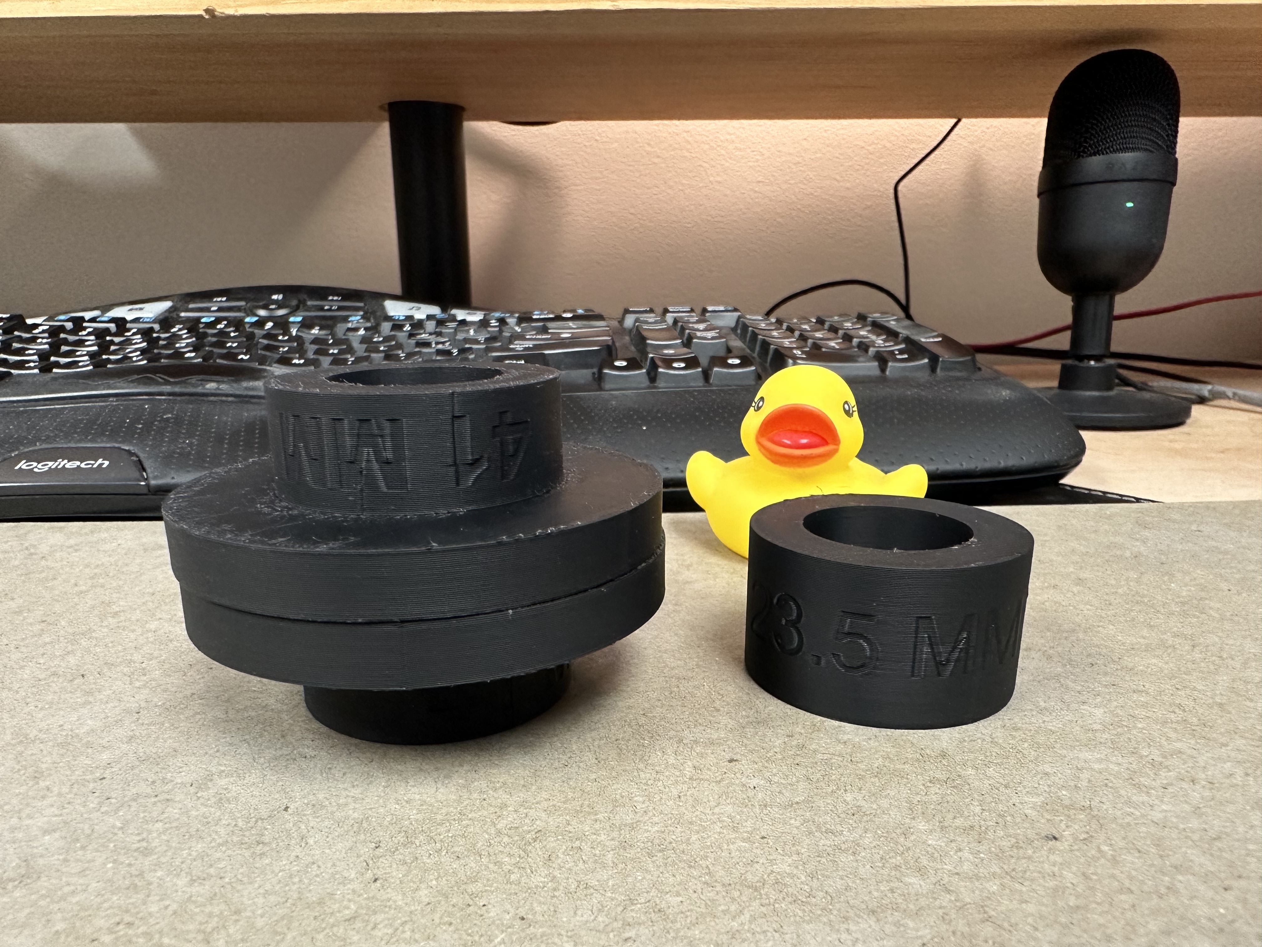 Spool Holder for Sunlu 250g Rolls - More Permissive License 3D model thumbnail