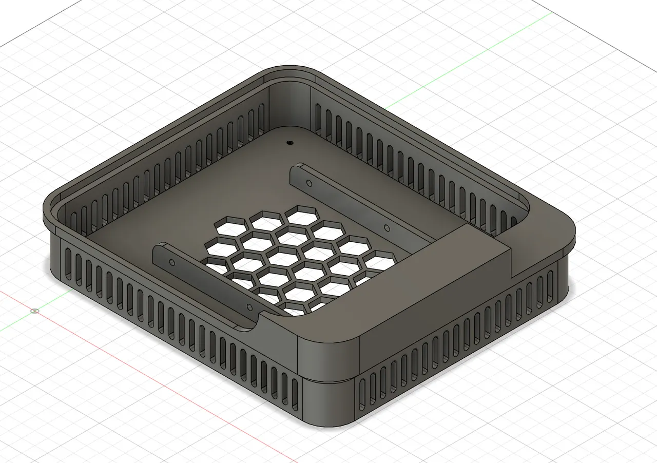 STL file open Case for Zotac Amp Box mini 3d printing case eGPU