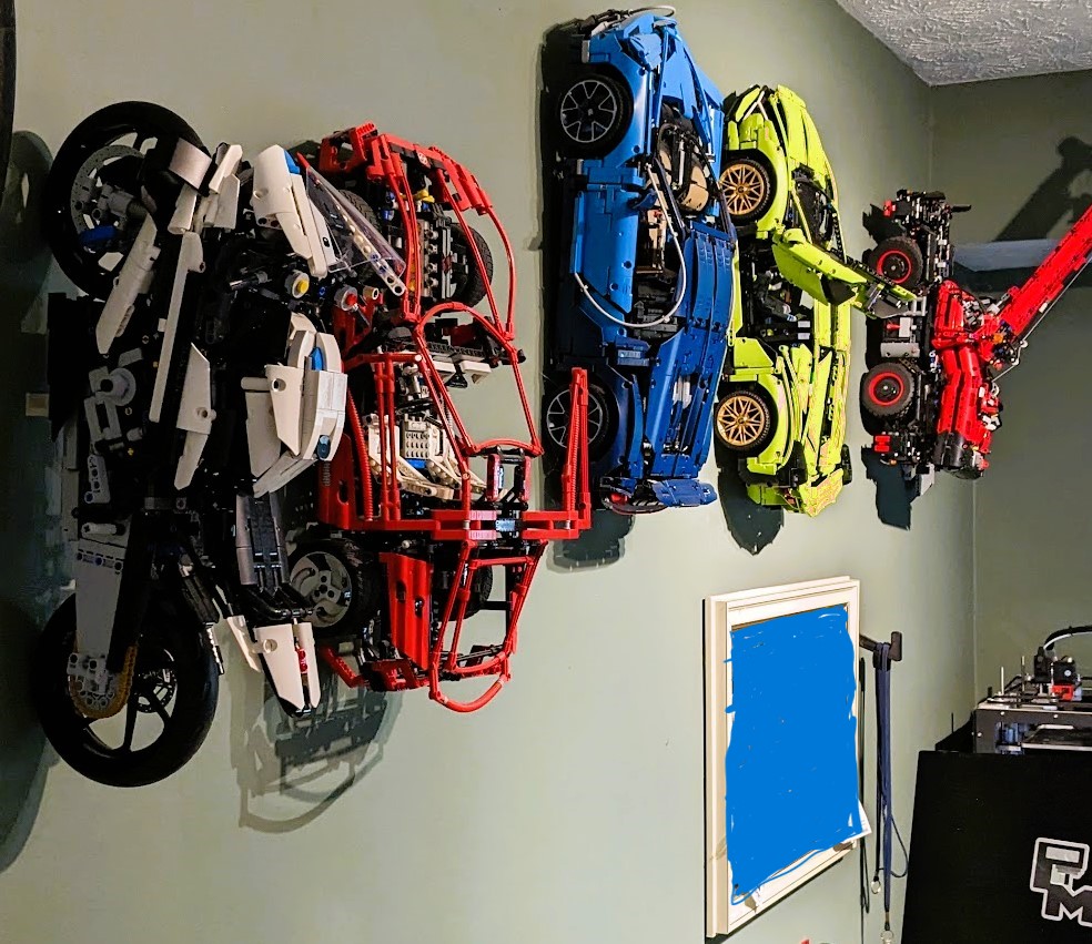 Lego Technic BMW M 1000 RR 42130 Wall Mount