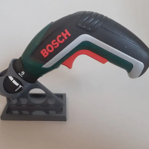 Bosch IXO Bit Holder by DocWeebl, Download free STL model