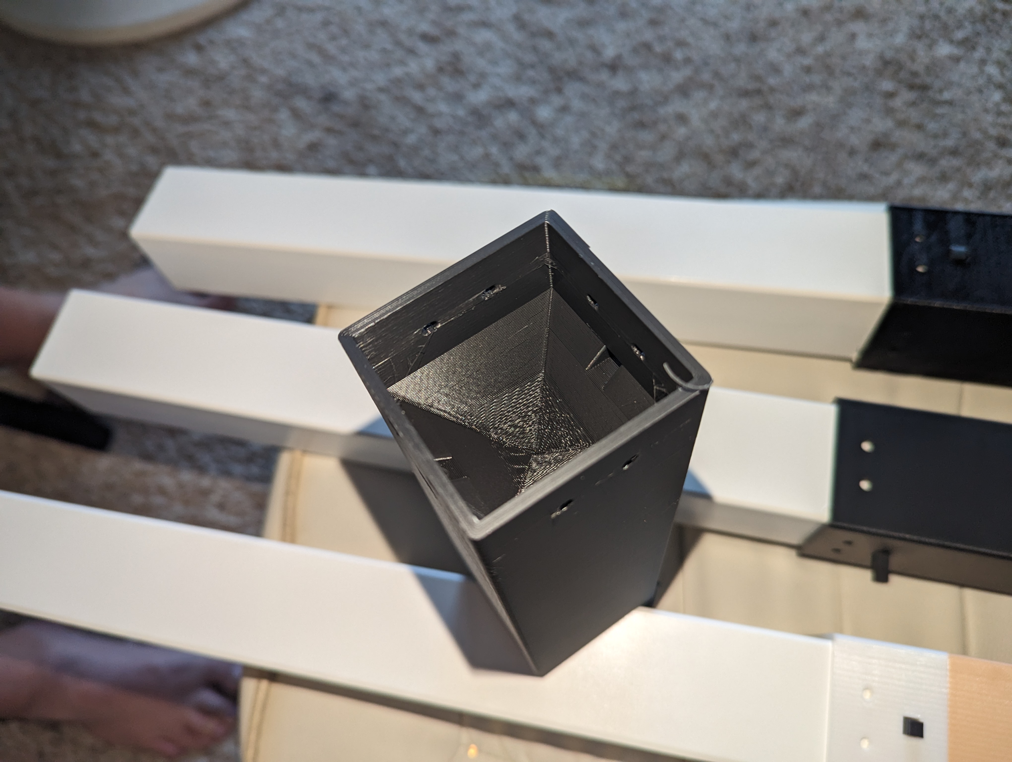 Miniatura 2 do modelo 3D Ikea Lack Stacker for Bambu printer