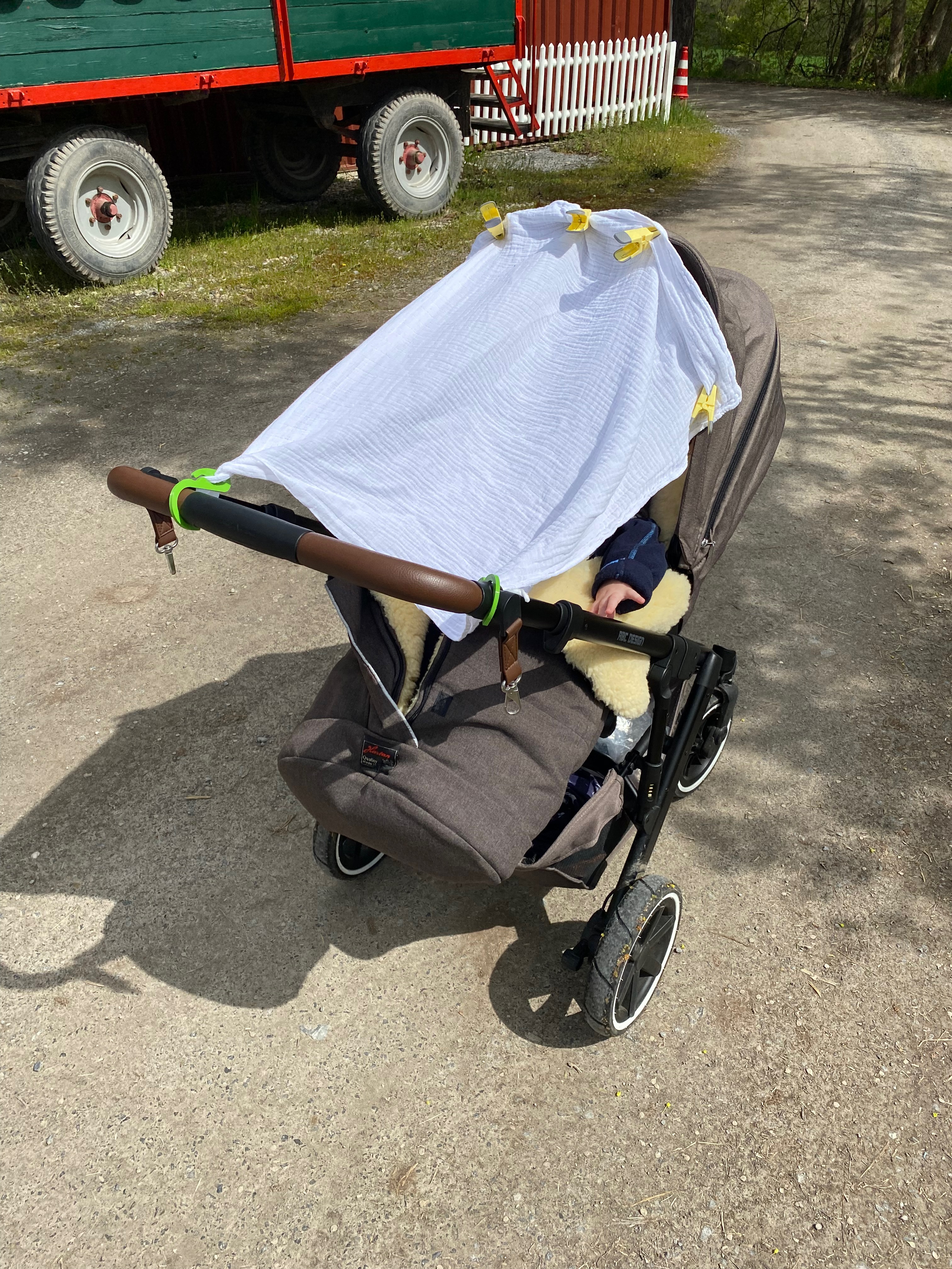 Sunshade Stroller Clips