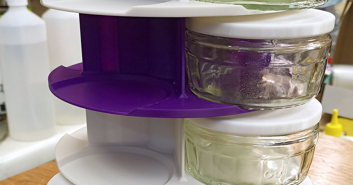 Gü Stacker Organiser / Stand for Gu pots by Spudd78 Download free