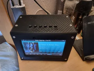 Raspberry Pi Squeezebox case v 2.0