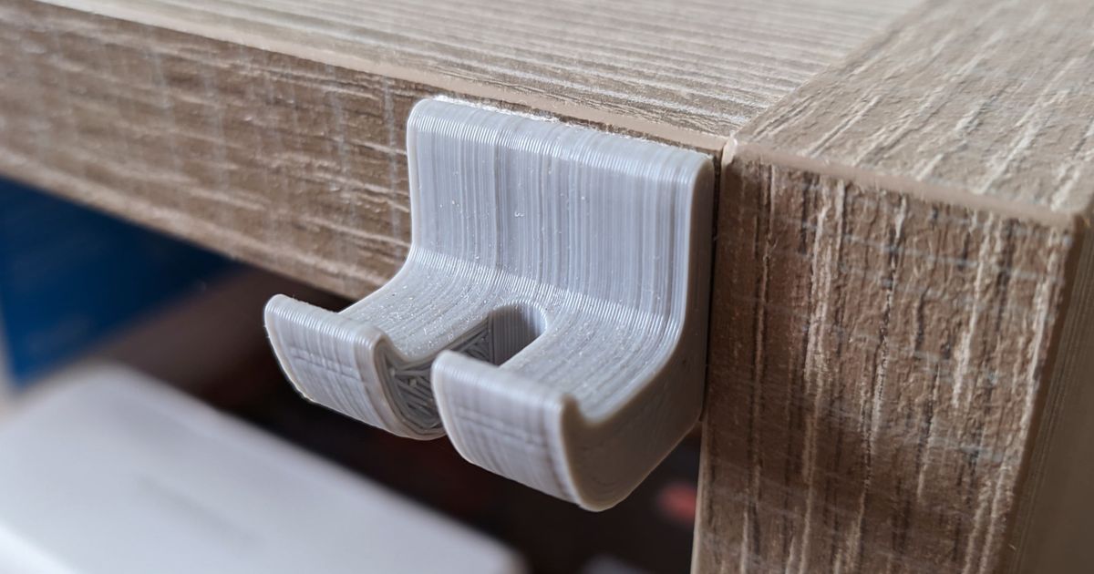 Simple cable holder by HiddenP56 | Download free STL model | Printables.com