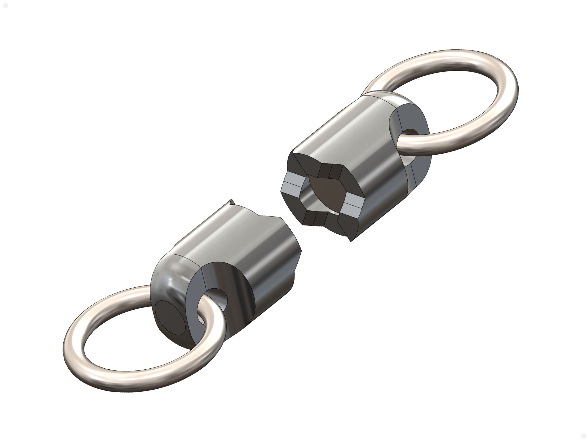 Magnetic Detachable Keychain