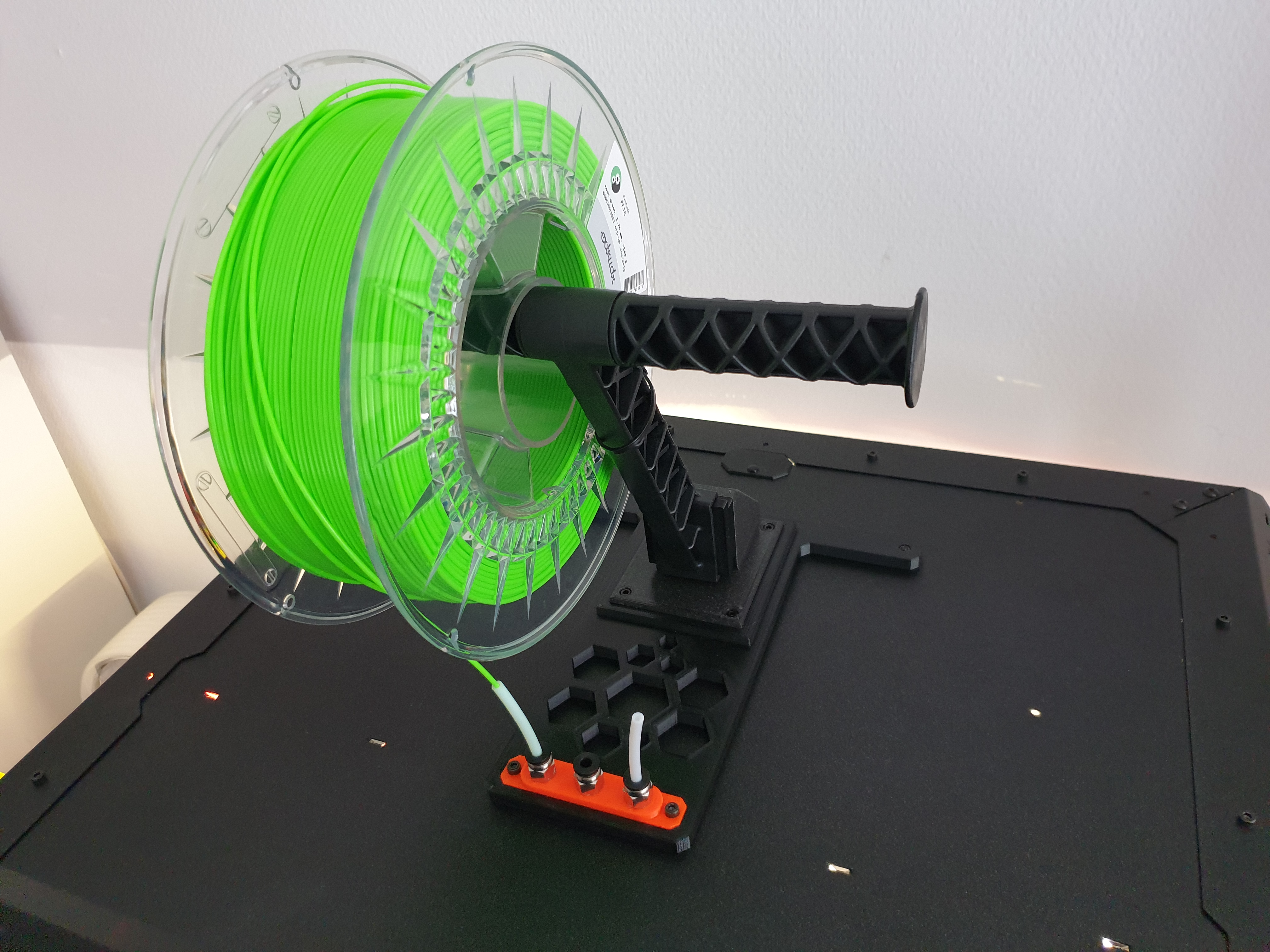 Adapter for Prusa spool holder, for the Original Prusa Enclosure