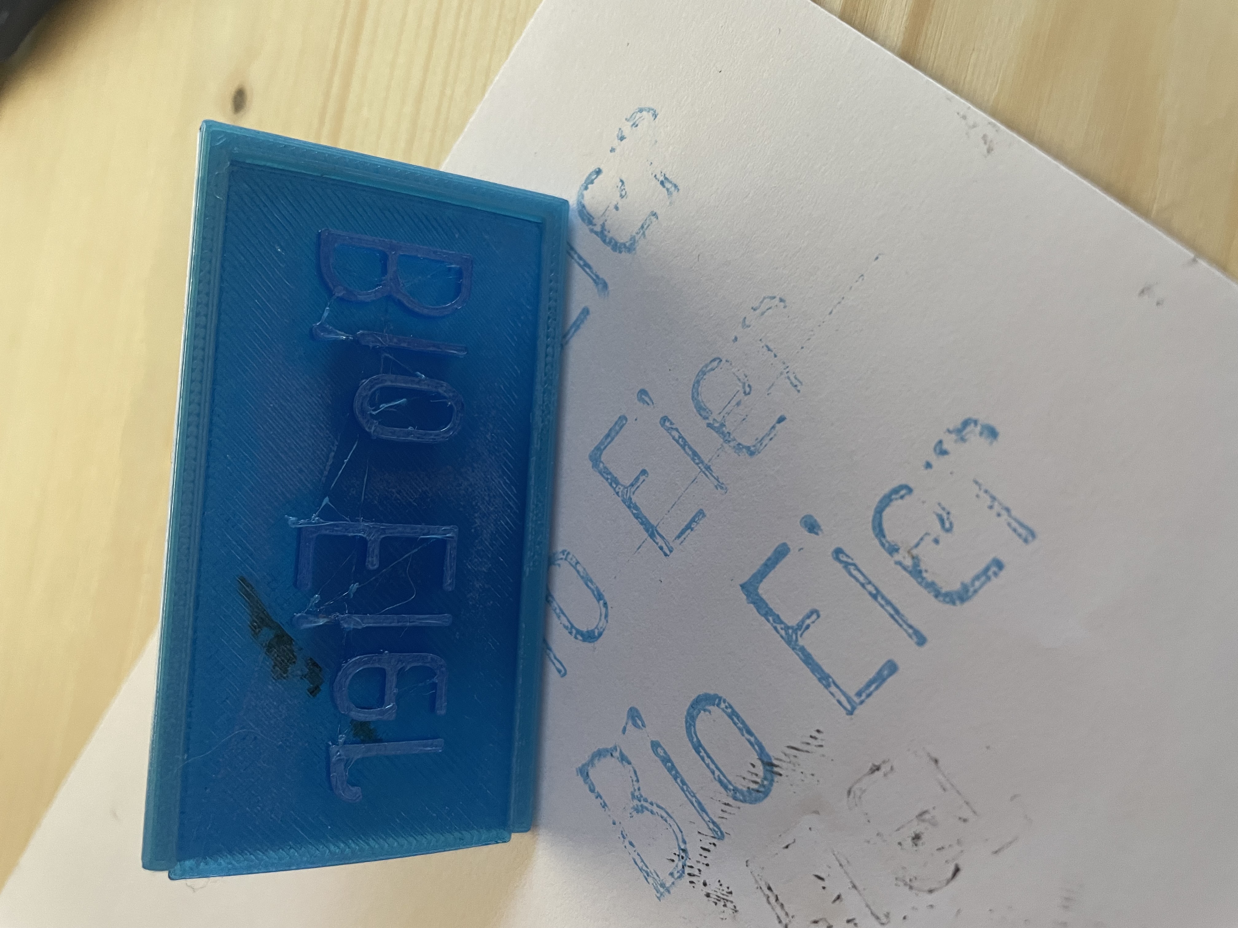 Miniatura 3 do modelo 3D Stempel Stamp Customizable