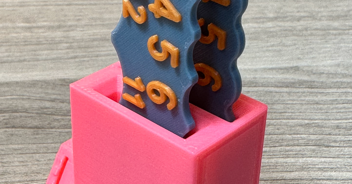 HSW Fillet Radius Gauge Holder by gniticxe Download free STL model