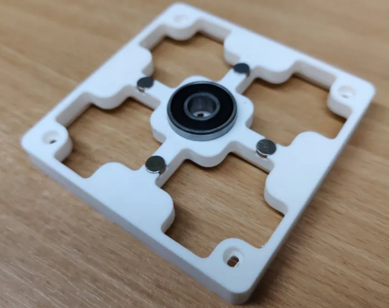Snap-Rotate 2x2 Gridfinity base plate on top of Gridfinity von WebFreak ...