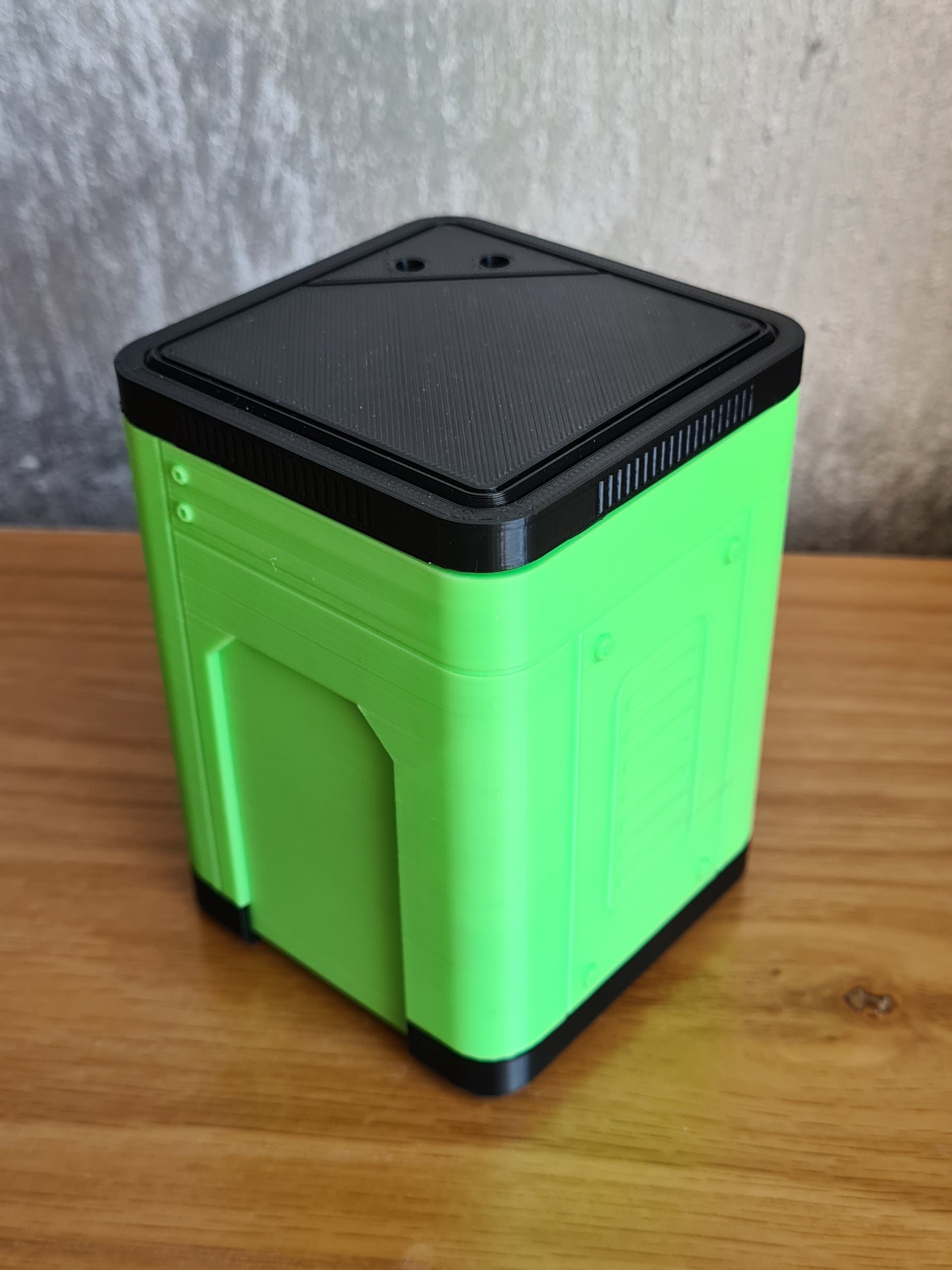 Futuristic Magnetically Assembled Container