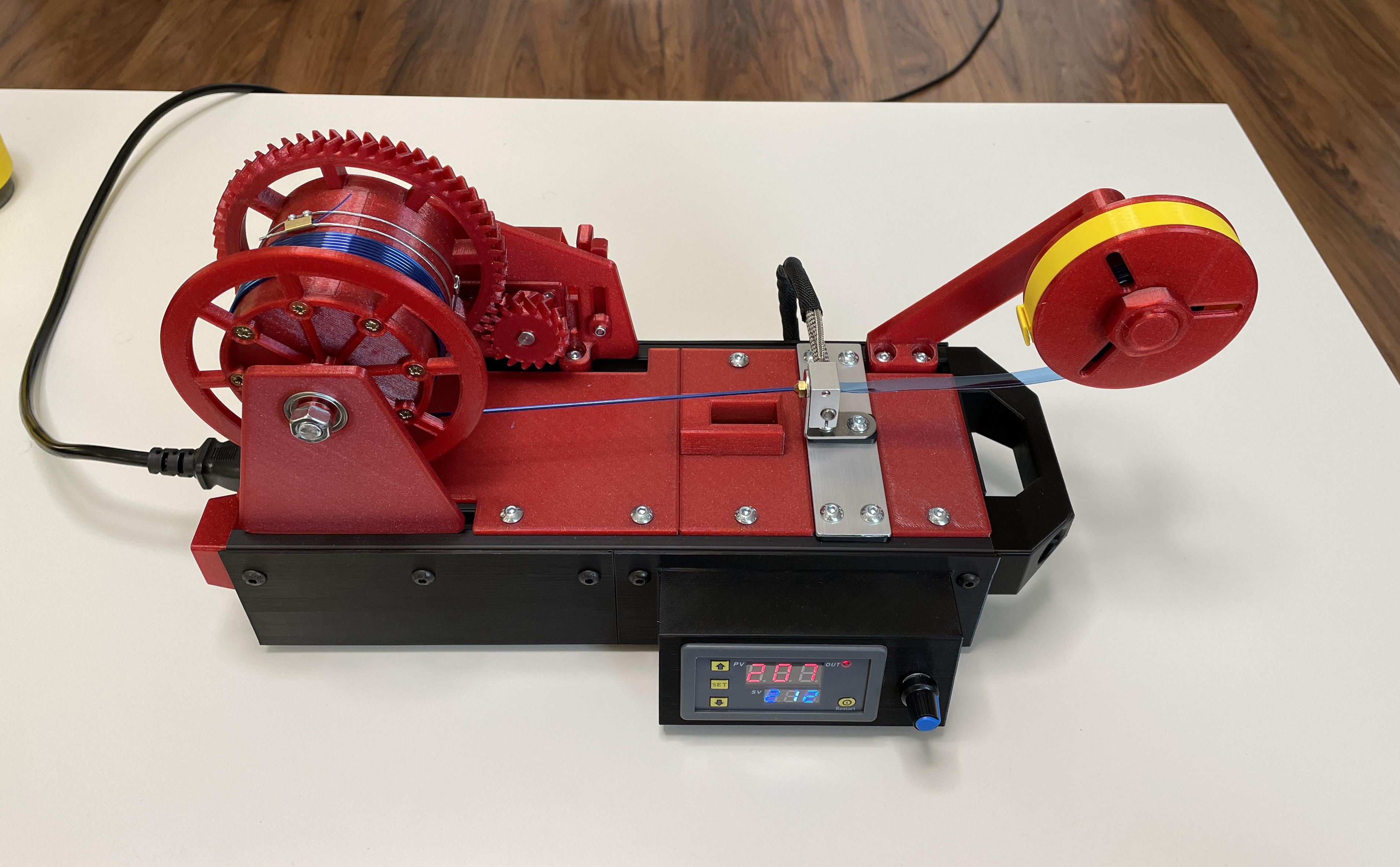 PET Filament Machine by mirabatek, Download free STL model