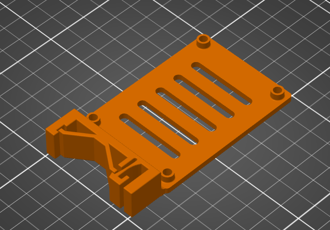 DIN Rail Mount for 4Ch Relay Board