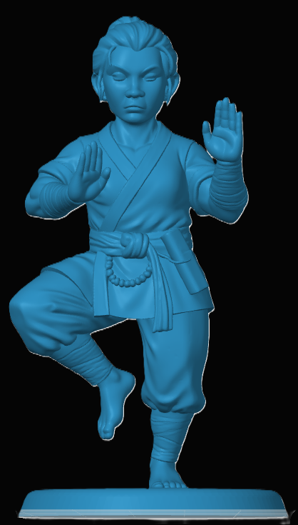 Halfling Monk — miniatura 3