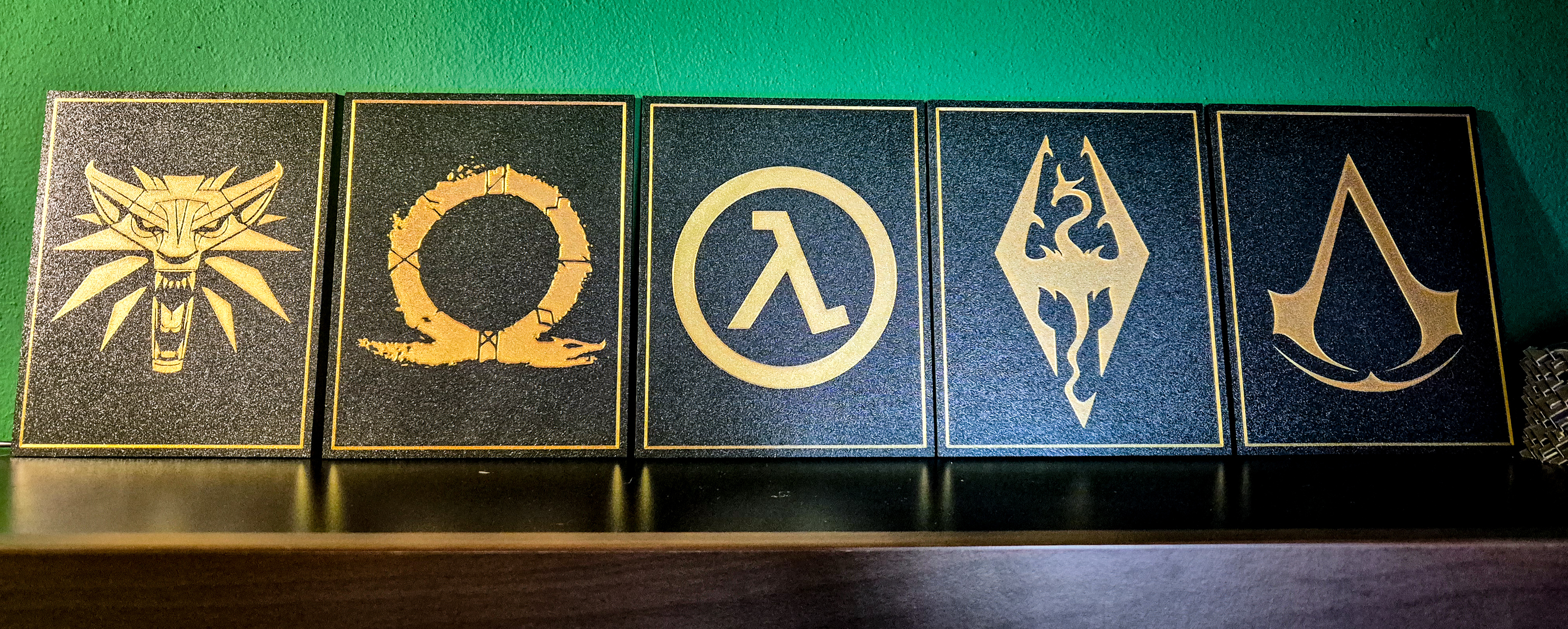 Game Logos Minimalistic Wall Art