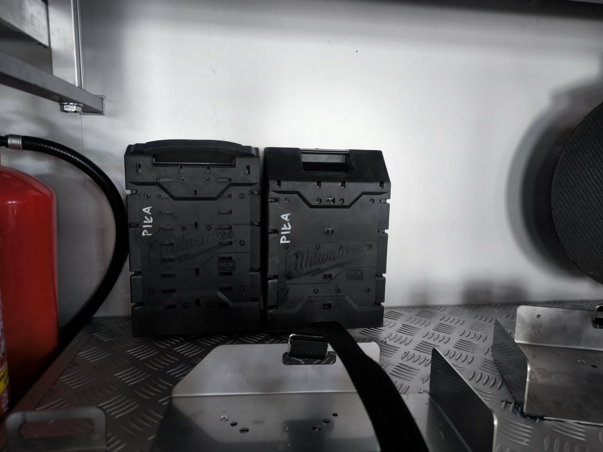 Milwaukee MX battery holder