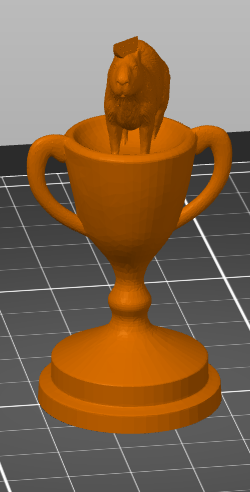 Capybara Watermelon Trophy