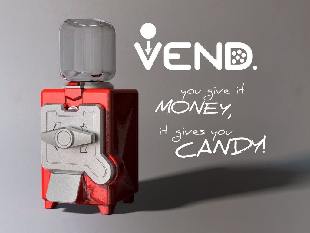 VEND - the totally printed candy dispenser